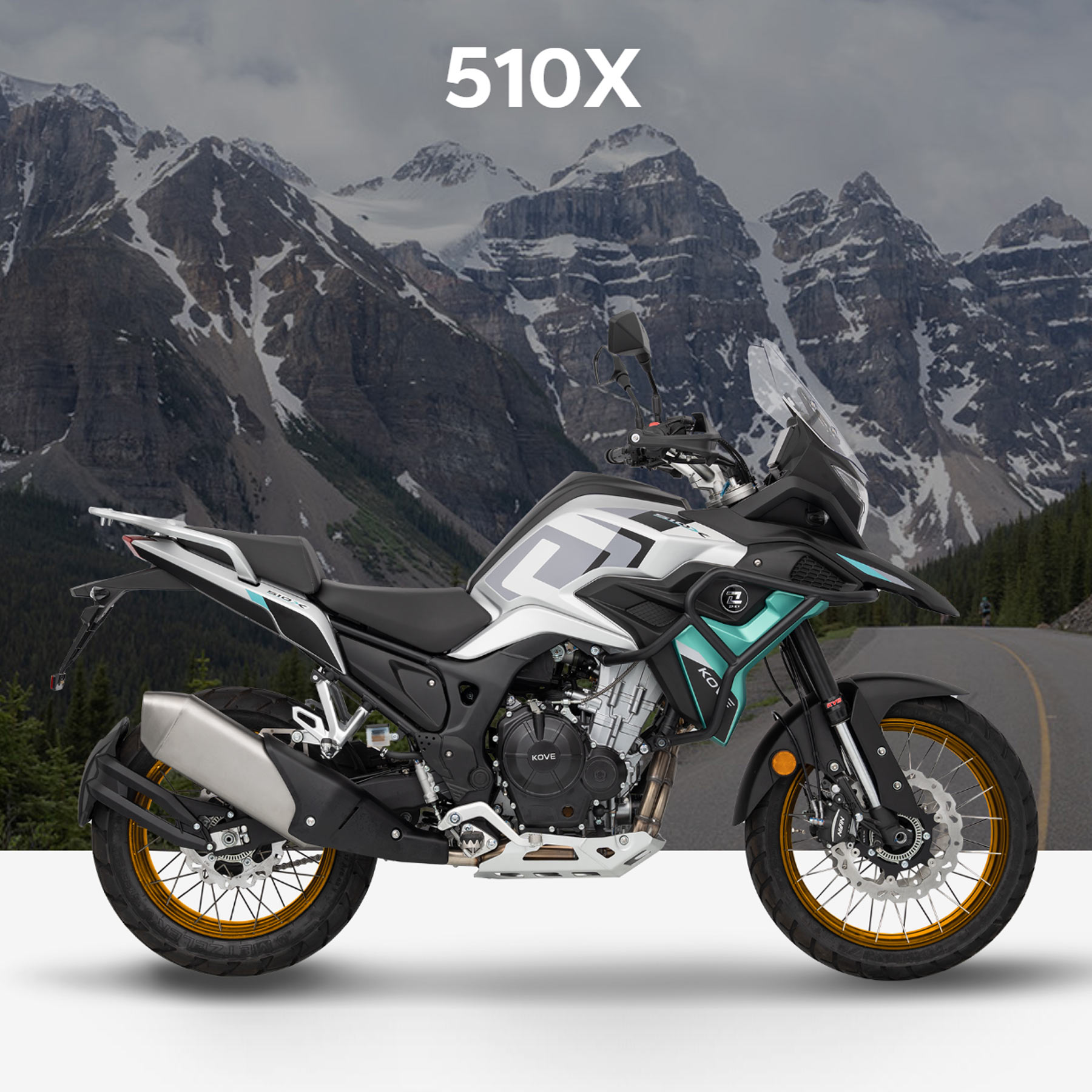 Adventure-Touring-Maschine KOVE 510X 2026